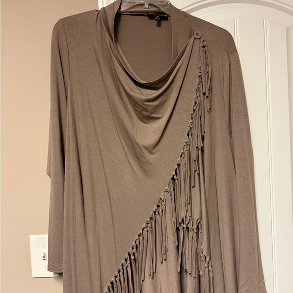 Serena Williams Tops - Serena Williams Taupe Long Sleeve Top